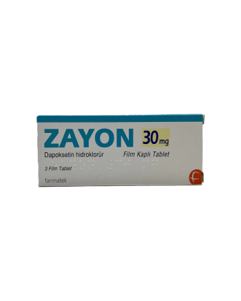 Zayon 30 Mg 3 Adet