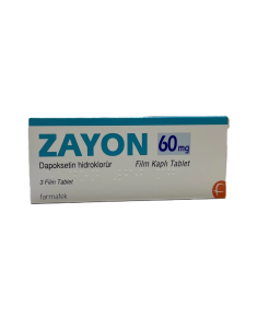 Zayon 60 Mg 3 Adet